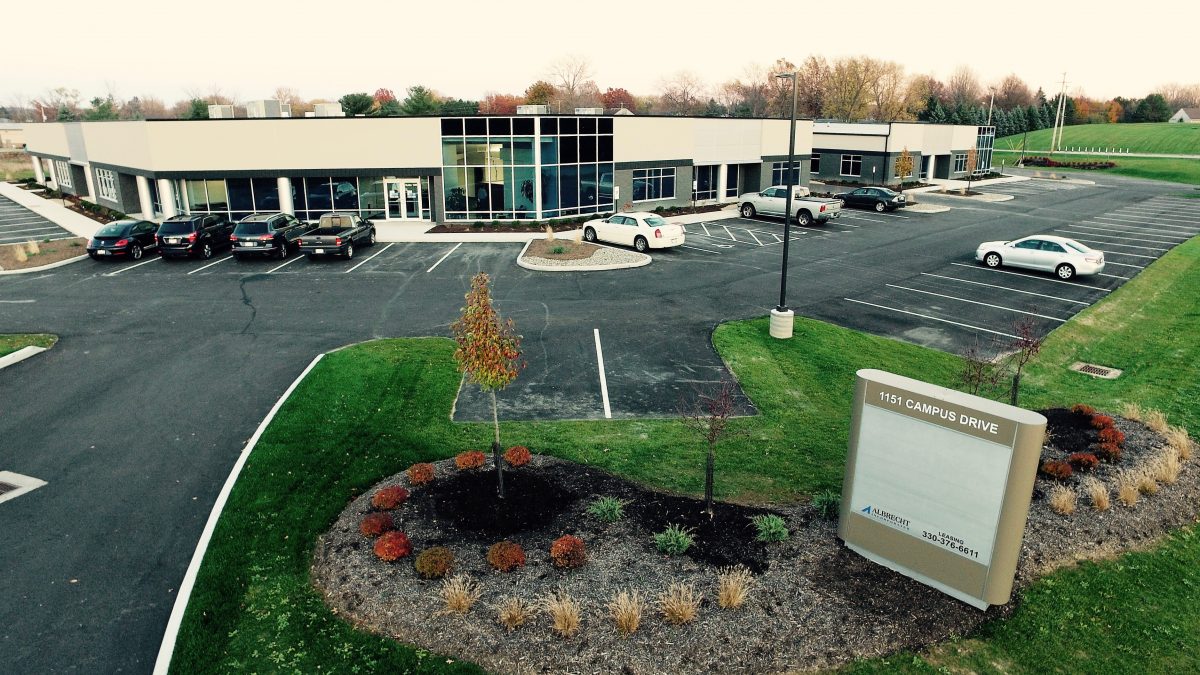 Office buildings in Stow, Ohio