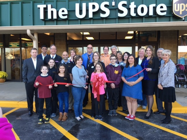 Image of grand opening at a UPS Store in Stow, Ohio